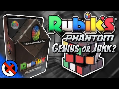 Rubik's Phantom Cube - Your Body Heat Reveals the Puzzle!