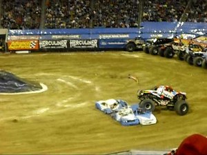 First Monster Truck Backflip