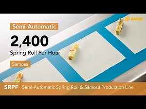 How To Make Little Spring roll By ANKO Food Machine