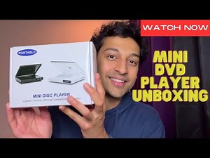 Unboxing a Region-Free Mini DVD Player With a Built-In Speaker?