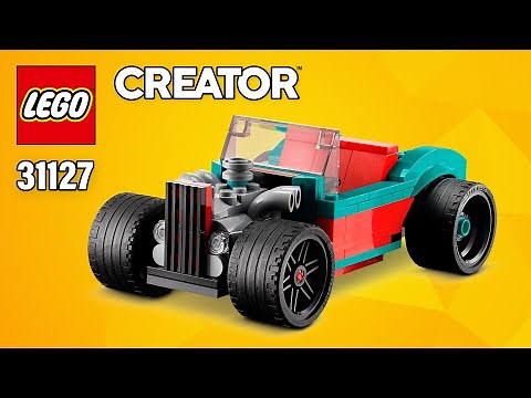 LEGO Hot Rod (31127) from Creator Street Racer | Building Instructions | Top Brick Builder