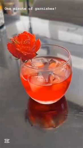 compilation Beautiful garnishes #cocktail #cheers#alcoholicdrinks#cocktaildrinks #drinks#strawberry