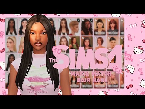 MAXIS MATCH HAIR CREATORS YOU NEED IN YOUR GAME | The Sims 4⭐️CC Haul