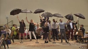 Back to school flash mob