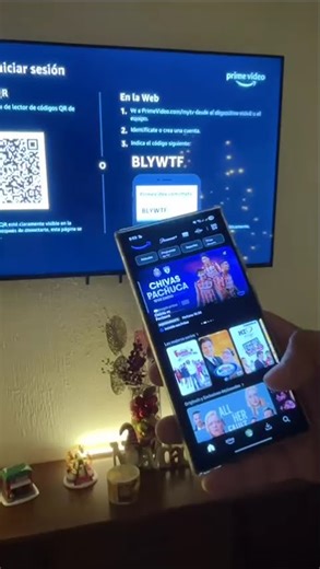 Activar Primevideo por QR