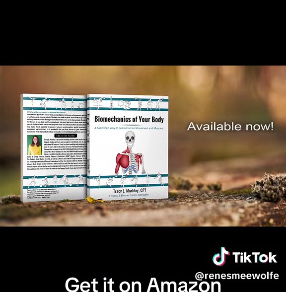 Made a book trailer for @TracyLMarkleyFitAuthor ! You can find Biomechanics of Your Body on Amazon Biomechanics of Your Body, A Simplified Way to Learn Human Movement and Muscles easily teaches where a muscle attaches and what movements that muscle performs. Whether you are reaching out to learn more about muscles and movements of the human body for yourself, a class, or your profession, this book is for you. Knowledge is power. The more you know about your own body the better you can take care 