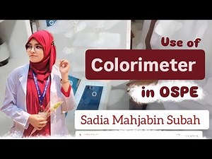 Colorimeter || OSPE || Biochemistry Lab work || MBBS