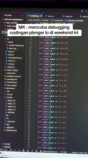 MK Anak IT Debugging Codingan Plengernya