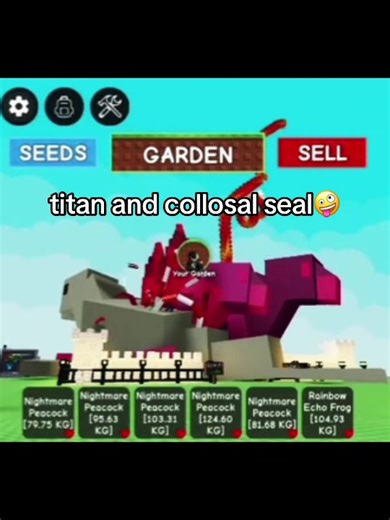 Exploring the Titan and Colossal Seal in Roblox