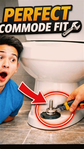 🚽 Bathroom Commode Setup Trick