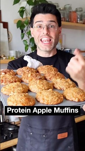 Yogurt Apple Muffins (No Oil)
