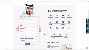 1.7K views · 67 reactions | Do not hesitate to contact us through your favorite channel. Working for you...Happy to serve you id.gov.ae #TrustedPersonalIdentity #ICA | Identity, Citizenship, Customs and Port Security - UAE | Facebook
