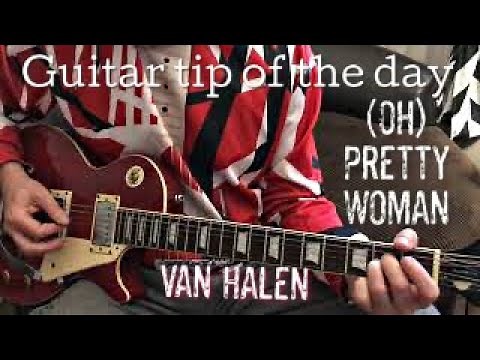 Oh pretty woman Van Halen guitar lesson