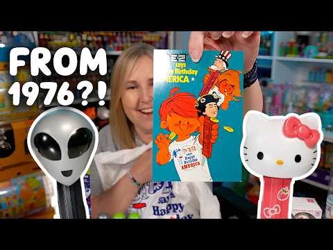 New Alien & Hello Kitty PEZ Unboxing + The Story Behind This PEZ Shirt