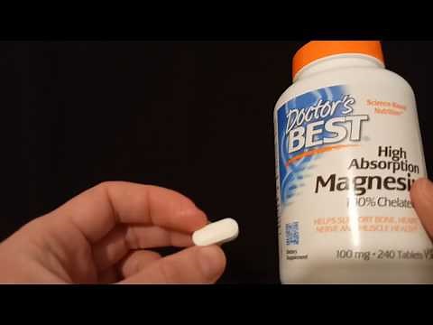 Review of Doctor's Best High Absorption Magnesium 100% Chelated 100 mg - 240 Tablets