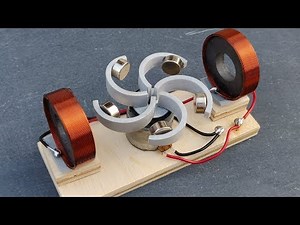 Homemade Free Energy Generator using Neodymium Magnet Activity