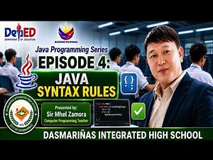 Episode 4: Java Syntax Rules