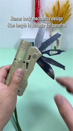 Look at my multifunctional flashlight.#outdoors #camping #flashlight #multifunctional #fyp