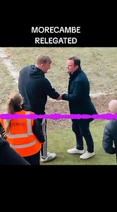 5.7K views · 43 reactions | Morecambe manager Derek Adams speaks to Beyond Radio after the Shrimps' 3-1 home defeat to Salford City sends them back down to non league football after 18 years. | Beyond Radio | Facebook