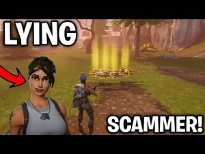 Lying Scammer Scammed Himself! (Scammer Gets Scammed)Fortnite Save The World