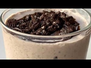 Oreo Milkshake with Vanilla Ice Cream! Quick & Easy Recipe