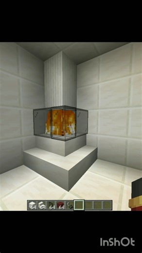 Minecraft fireplace build tutorial🔥 #minecraftbuild