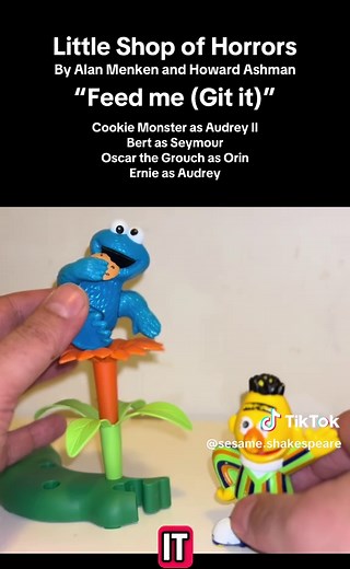 Cookie Monster's Audrey II Performance in Little Shop of Horrors