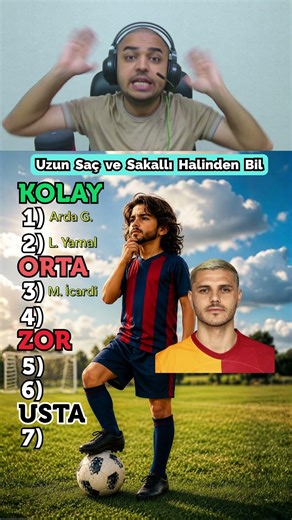 Bu Futbolcuları Uzun Saçlı Ve Sakallı Hallerinden Tanıyabilirmisin?