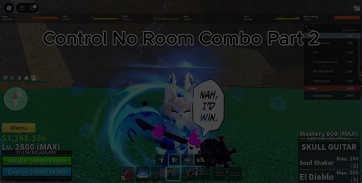 Control Combo Part 2 No Room