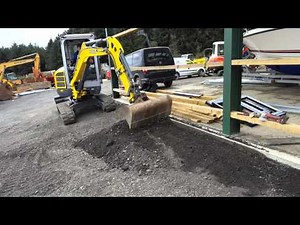 2014 Wacker Neuson EZ28. VDS in action, Wattsy at the helm !
