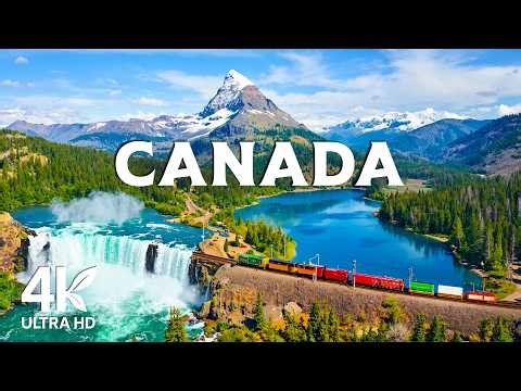 Canada 4K - Scenic Relaxation Film With Calming Music