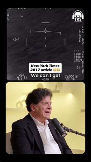 2017 New York Times Article Reveals UFO Evidence Ft. Eric Weinstein #shorts