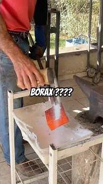 What is borax used for? #cutlery #handmade #curiosities #borax