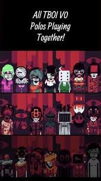 All TBOI V0 Polos Playing Together #shorts #incredibox