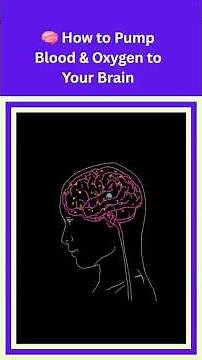pump blood and oxygen to your brain 🧠 #brain #oxygen #blood #redbloodcells #bloodcells #cognition