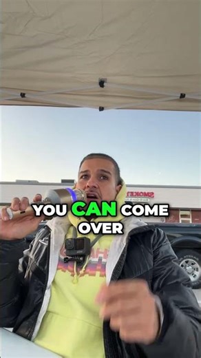 Free Christmas Tree & BBQ at Smokey John's! #shorts