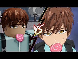 The Strongest Battlegrounds Characters vs Anime Comparison (CHILD EMPEROR AND KJ)