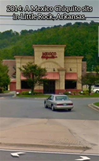 This ABANDONED Mexican Chiquito 🌮🍟🫔 in Little Rock, Arkansas TRANSFORMED A LOT! 🤯 #shorts