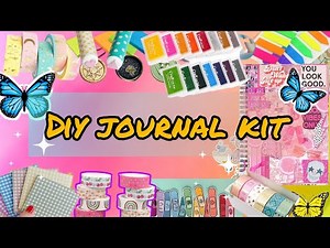 DIY Journaling Kit | Personalized & Inspiring Stationery Setup