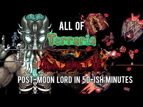 All of Terraria Calamity Mod Post-Moon Lord in 50-ish Minutes (3/3)
