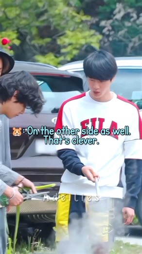 They raised Taehyung with compliments✨ #방탄소년단 #jin #jhope #jungkook