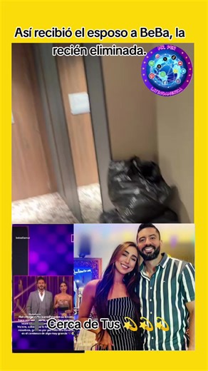 Andrés Gómez, recibió a su esposa, Valerie de la Cruz, más conocida cómo BeBe, con un ramo de flores, después de ser la última eliminada de la Casa de los Famosos. #mrperlatinoamerica🌎 #mrpercolombia🌎