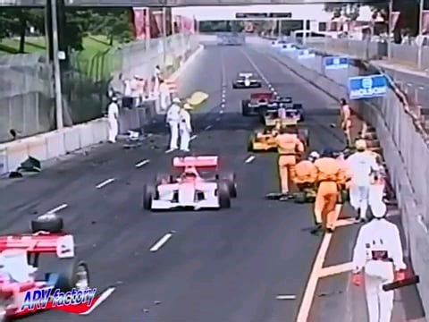 Jeff Krosnoff fatal crash at the 1996 Molson Indy Toronto