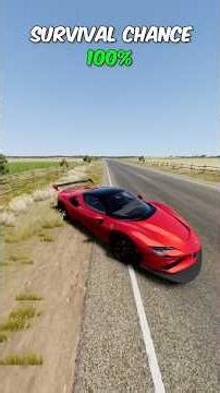 Instant Acceleration Survival Test (599 Mph)