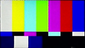tv static noise color bars bad signal