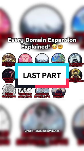 Every Domain Expansion Explained: Last Part