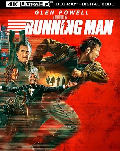 The Running Man (2025) 4K Blu-ray