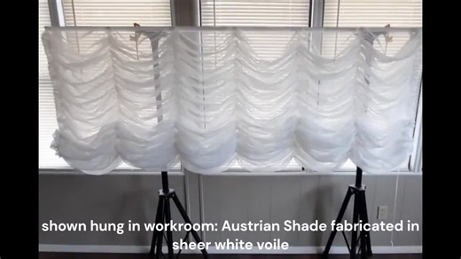 Custom AUSTRIAN SHADE (using Your Fabric) - Etsy