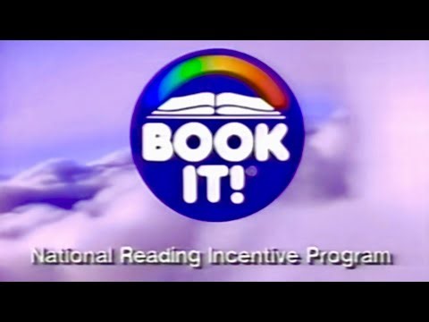1990 Pizza Hut's Book It Reading Program Commercial