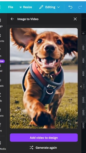 Turn Image to Video in Canva (canva AI) #canva #canvatutorial #canvaai | Canva Tutorials